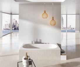 Ванна акрилова прямокутна Ravak City Slim 180x80 біла C921300000