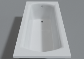 Ванна акрилова прямокутна Ravak Domino II 180х80 білий XAU0000034