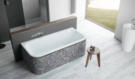 Ванна акрилова Radaway Arania 180x85 см пристінна білий WA1-46-180x085US