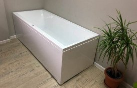 Ванна акрилова Radaway Aridea 200х90 см пристінна біла WA1-24-200x090US
