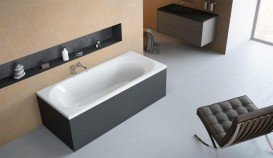 Ванна акрилова Radaway Dia 180x80 см з ніжками білий WA1-05-180x080US