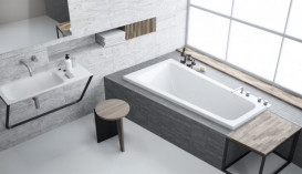 Ванна акрилова Radaway Evia 150x80 см ліва білий WA1-44-150x080L