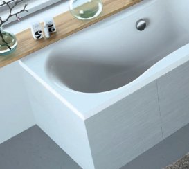 Ванна акриловая Radaway Iria 160x75 см с ножками белый WA1-01-160x075U