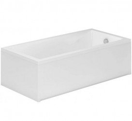 Ванна акриловая Radaway Mirella 140x70 см пристенная белый WA1-48-140x070S