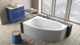 Ванна акриловая Radaway Naxia 170x110 см угловая левая белый WA1-33-170x110LS