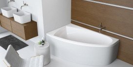 Ванна акрилова Radaway Rineia 160x100 см кутова ліва білий WA1-31-160x100LS
