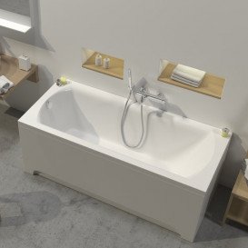 Ванна акриловая Ravak Domino II 150x70 см белый XAU0000036