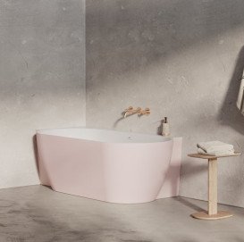 Ванна акрилова Ravak Freedom Corner II Tec L 175x86 см білий/рожевий CC91600000