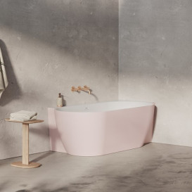 Ванна акриловая Ravak Freedom Corner II Tec R 175x86 см белый/розовый CC81600000