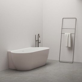 Ванна акрилова Ravak Freedom Wall II Tec 170x87 см білий/рожевий CC71600000