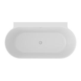 Ванна акрилова Ravak Freedom Wall II Tec 170x87 см білий/рожевий CC71600000