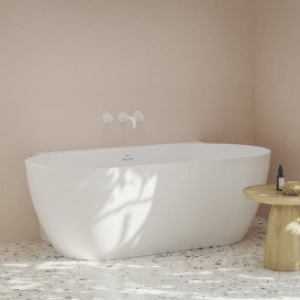 Ванна акриловая Ravak Freedom Wall II Tec 170x87 см белый/белый матовый CC71800000