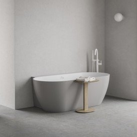 Ванна акрилова Ravak Freedom Wall II Tec 170x87 см білий/димчасто-сірий CC71500000