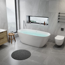 Ванна акриловая Ravak FreeStyle O 170x80 см снежно-белый RKUA600009