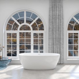 Ванна акрилова Ravak FreeStyle O 170x80 см сніжно-білий RKUA600009