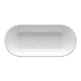 Ванна акрилова Ravak Solo 178x80 см білий/злив перелив білий XC00100050