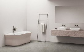 Ванна акриловая Ravak Ypsilon Wall 178x86 см белый/розовый XC00100084