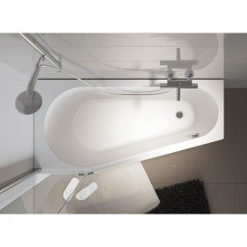 Ванна акрилова Riho Delta асиметрична 150x80 права білий BB8000500000000