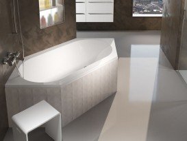 Ванна акриловая Riho Kansas 190x90 белый BA9700500000000