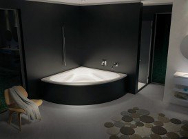 Ванна акриловая Riho Neo угловая 140x140 белый BC3400500000000