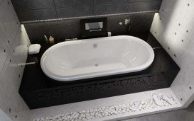 Ванна акриловая Riho Seth овальная 180x86 белый BB2200500000000