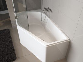 Ванна акрилова Riho Yukon асимметрична 160х90 права біла BA3400500000000