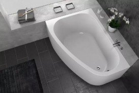 Ванна акрилова кутова асиметрична вбудована Kolpa-San Chad R 170х120 см білий 539570