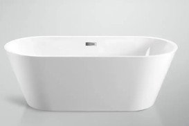 Ванна акриловая VBI Etna отдельностоящая 170х75 см белый VBI-070117