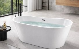 Ванна акрилова VBI Marmolada окремо 180х80 см білий VBI-071018