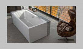 Ванна акриловая встраиваемая прямоугольная Kolpa-San Bell E2 180x90 см белый 596040