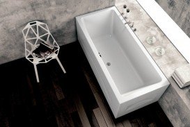 Ванна акрилова вбудована прямокутна Kolpa-San Elektra 170x70 см білий 740680