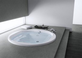 Ванна акрилова вбудована Roca Waikiki N 160х160 з ніжками біла A248345000