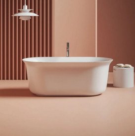 Ванна Artceram Petite 140x70 см штучний камінь LivingTec® білий ACW005 01