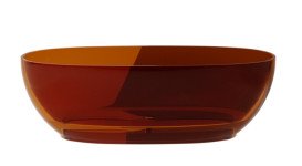 Ванна Besco Mexa 170х78 см із сифоном клік-клак хром ResiCast Earth Rust #WAM-170-ERC