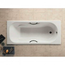 Ванна чугунная Roca Malibu 160х75 см 171 л с противоскользящим покрытием белый A23107000R