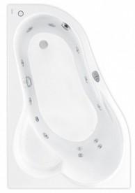 Ванна гидромассажная акриловая PoolSpa Leda 150х100 L левая система Economy 1 белый PHAE510SO1C0000