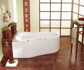 Ванна гидромассажная акриловая PoolSpa Leda 160х100 L левая система Smart 1 белый PHAH410ST1C0000