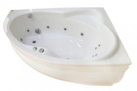 Ванна гидромассажная акриловая PoolSpa Europa 170х115 R правая система Smart 1 белый PHAD110ST1C0000