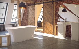 Ванна из искусственного камня Besco Assos 160х70 см с сифоном клик-клак хром Mineral DuraBe белый глянцевый #WMD-160-A