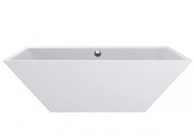 Ванна зі штучного каменю Fancy Marble Edward 180х80 см білий 11180001