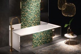 Ванна из искусственного камня Gruppo Treesse Summertime 180х85 см белый матовый Summertime185/CP