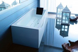 Ванна акриловая Gruppo Treesse Quadra 180х80 см белый V0780CX