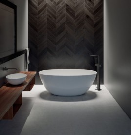 Ванна з штучного каменю Marmorin Wika 185 л білий P_W_648_01_1600