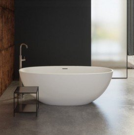 Ванна из искусственного камня Marmorin Wila II 260 л белый P_W_620_01_1680