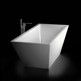 Ванна з штучного каменю Marmorin Tebe III 180х73 см окремостояча білий P 532 180 020 010