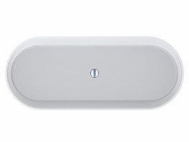 Ванна из искусственного камня Miraggio Providence 170х70 см Mirasoft Technology белый матовый 0001127