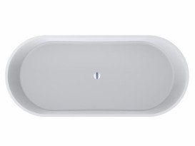 Ванна из искусственного камня Miraggio Siena 180х80 см Mirasoft Technology белый матовый 0001031