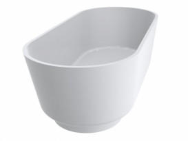 Ванна из искусственного камня Miraggio Siena 180х80 см Miramarble белый 0000936