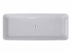 Ванна із штучного каменю Miraggio Bonita 180х75,5 см Miramarble білий 0000265