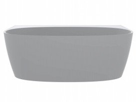 Ванна зі штучного каменю Miraggio Anna 160х85 см Miramarble білий 0001610